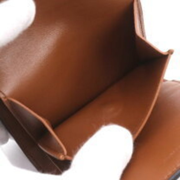 Celine Small Wallet Triomphe Natural Tan Calfskin Trifold - Picture 6 of 6
